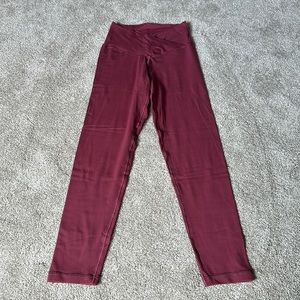 Aerie Offline cross front legging in Rose